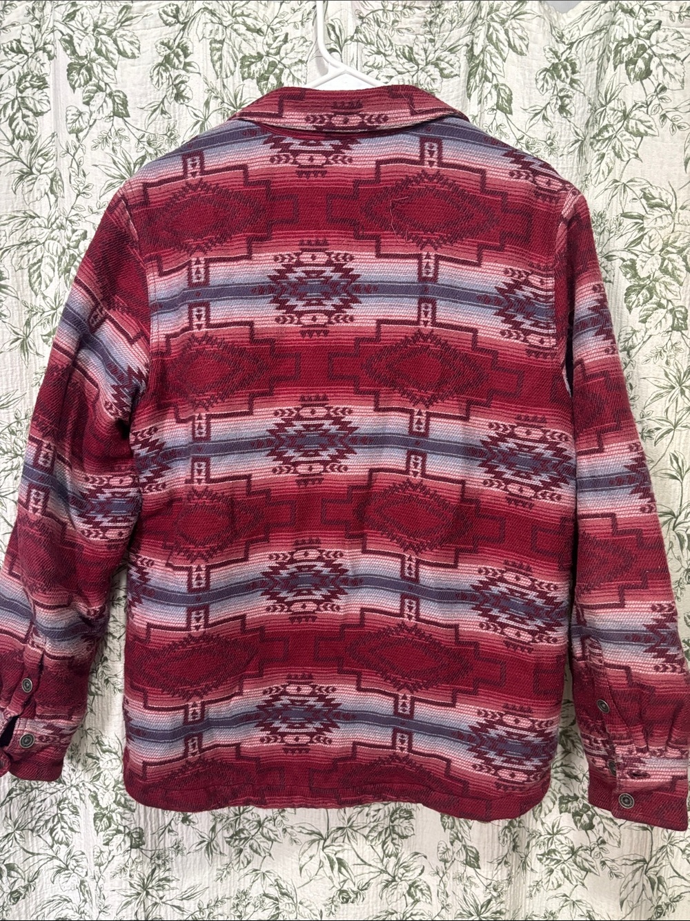 Ariat Red & Gray Patterned Utility Jacket - Picture 3 of 3